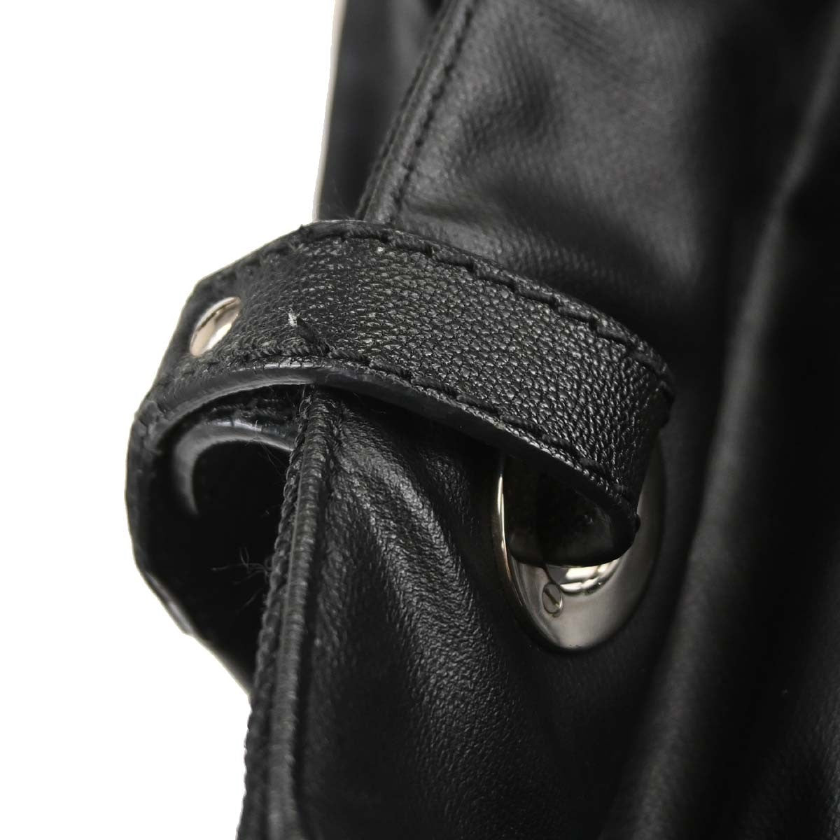 Chanel Biarritz Tote Quilted Coated Canvas, Black, Canvas, Tote Bag