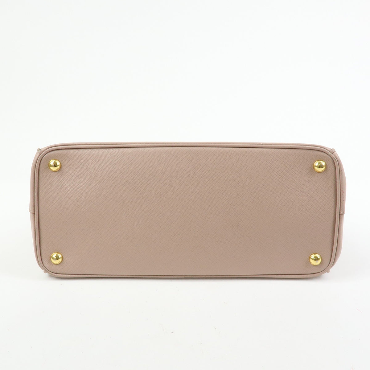 Prada Galliera Saffiano Leather with Applique, Pink, Leather, Handbag