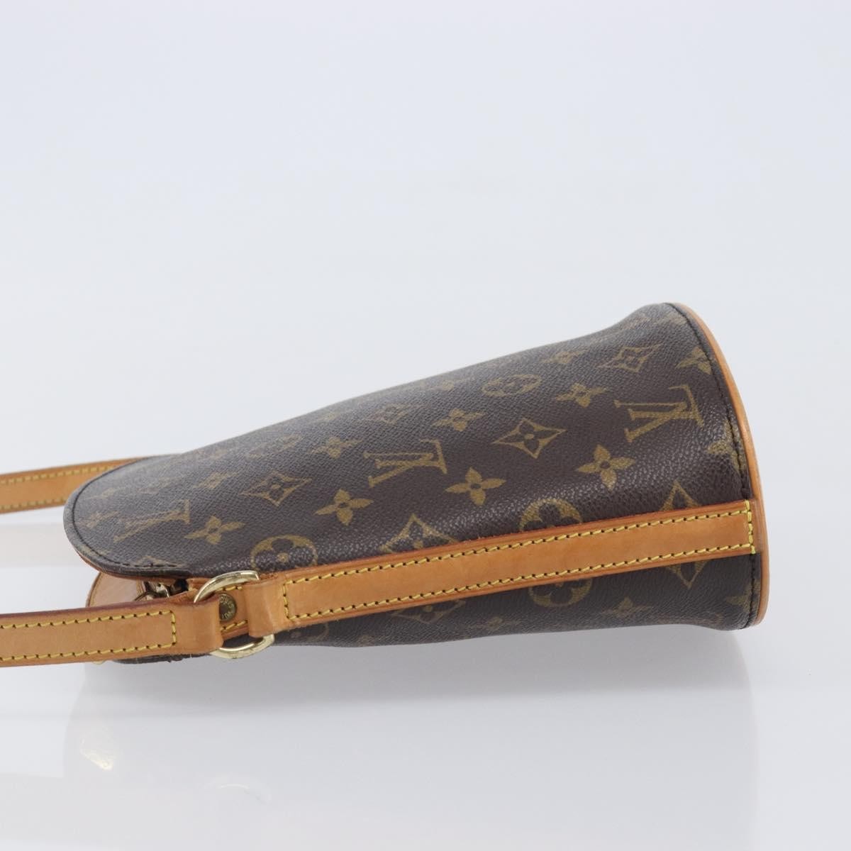 Louis Vuitton Drouot Monogram Canvas, Brown, Canvas, Shoulder Bag