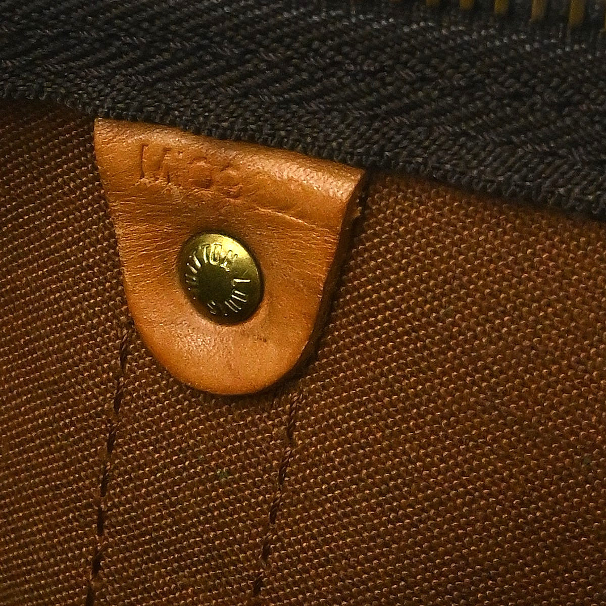 Louis Vuitton Keepall Monogram, Brown, Canvas, Travel Bag
