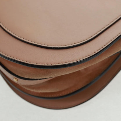 Chloe Nile Leather, Pink, Leather, Handbag