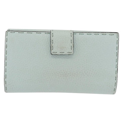 Fendi Selleria Peekaboo Leather, Green, Leather, Wallet