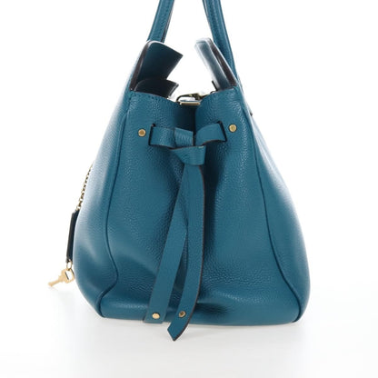 Louis Vuitton Milla Veau Nuage Calfskin, Blue, Leather, Handbag