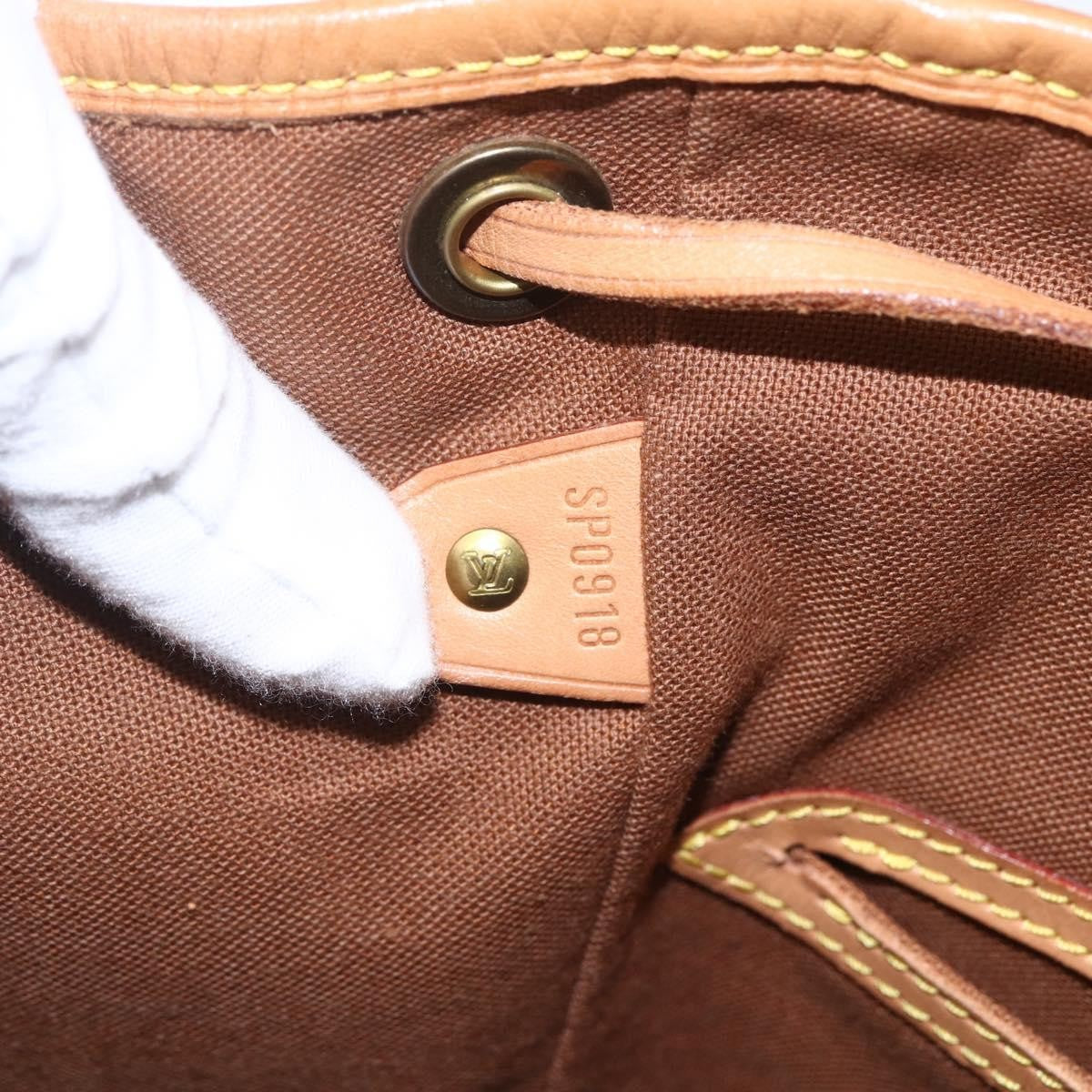 Louis Vuitton Vintage Montsouris Monogram Canvas, Brown, Canvas, Backpack