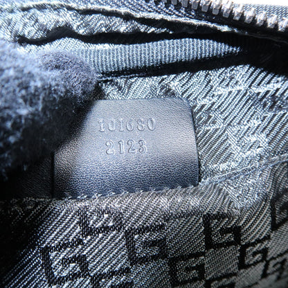 Gucci Shoulder Canvas, Black, Canvas, Shoulder Bag