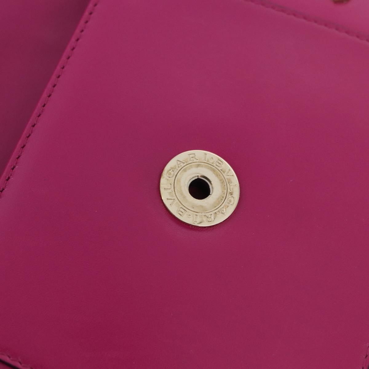 Bvlgari Serpenti Forever Embellished Leather, Pink, Leather, Shoulder Bag
