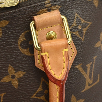 Louis Vuitton Alma Monogram, Brown, Canvas, Handbag