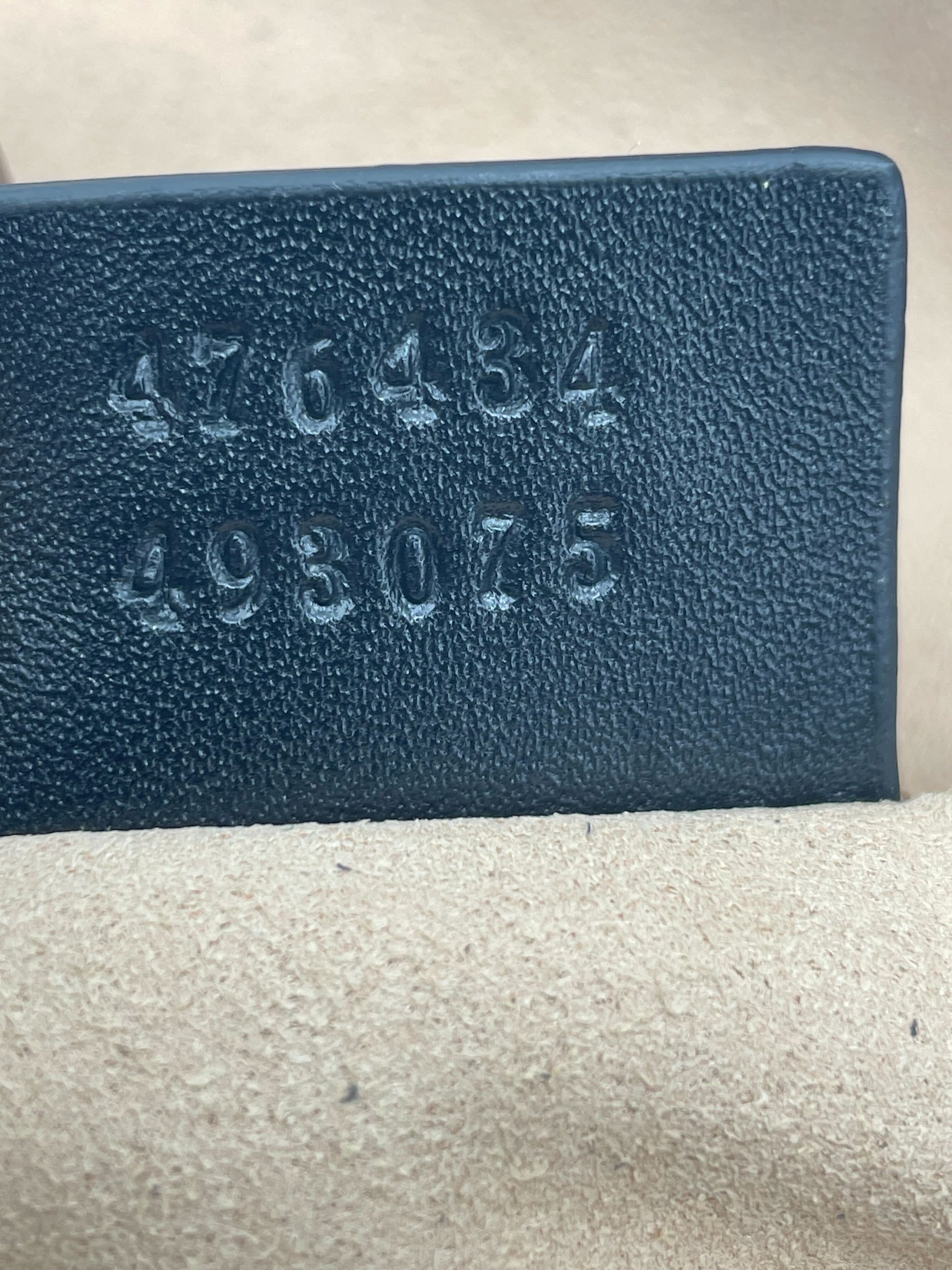 Gucci Gucci Marmont Black leather, BLACK, LEATHER, Handbag