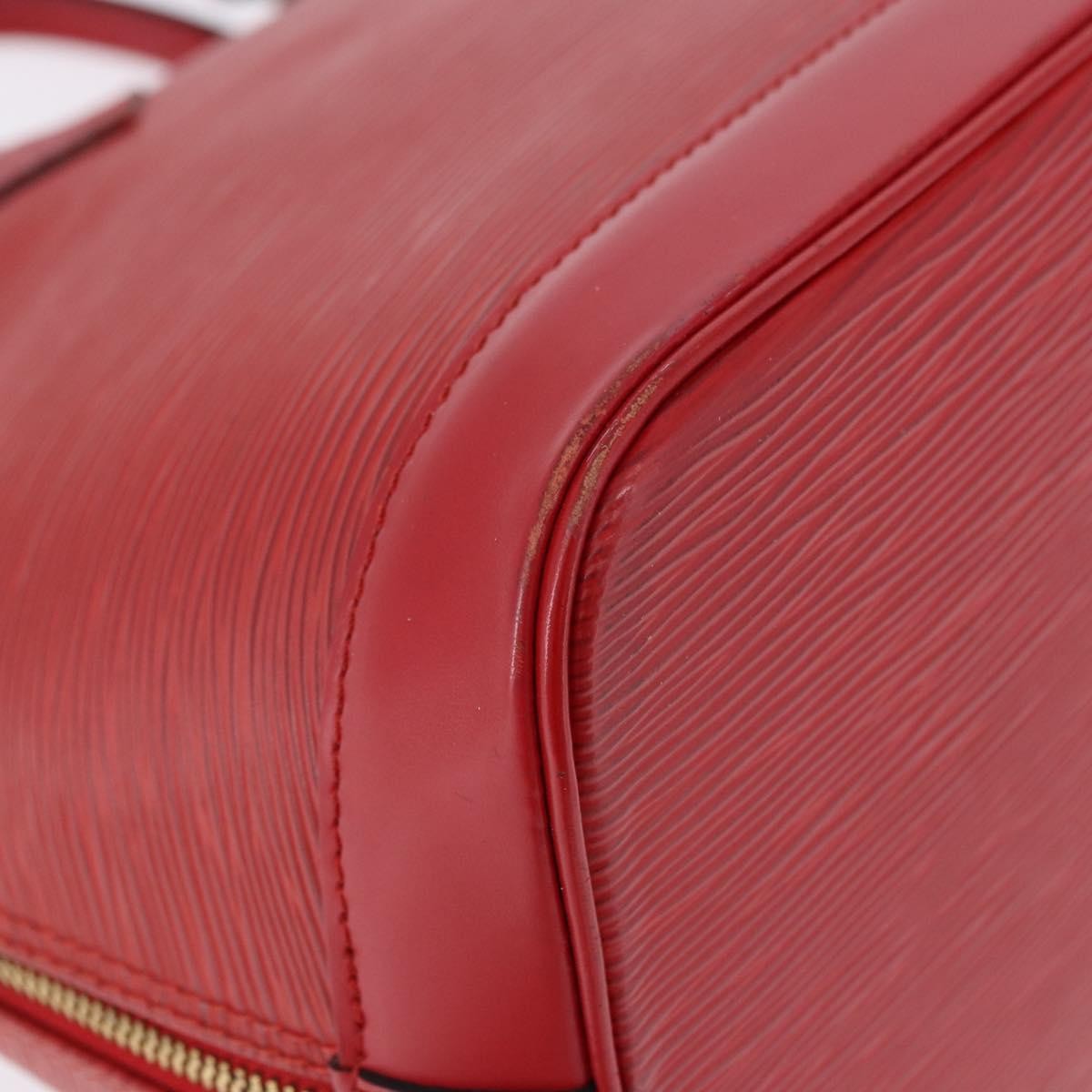 Louis Vuitton Vintage Alma Epi Leather, Red, Leather, Handbag
