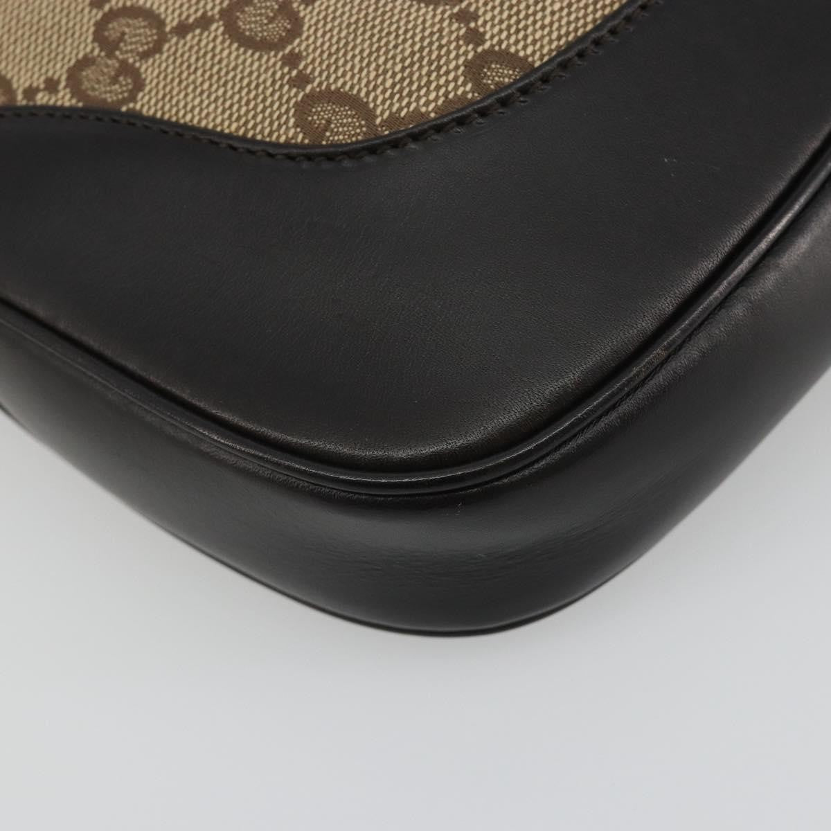 Gucci Web Jackie O Hobo GG Canvas, Beige, Canvas, Shoulder Bag