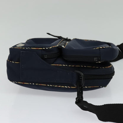 Burberry Vintage Nylon, Navy, Nylon, Shoulder Bag