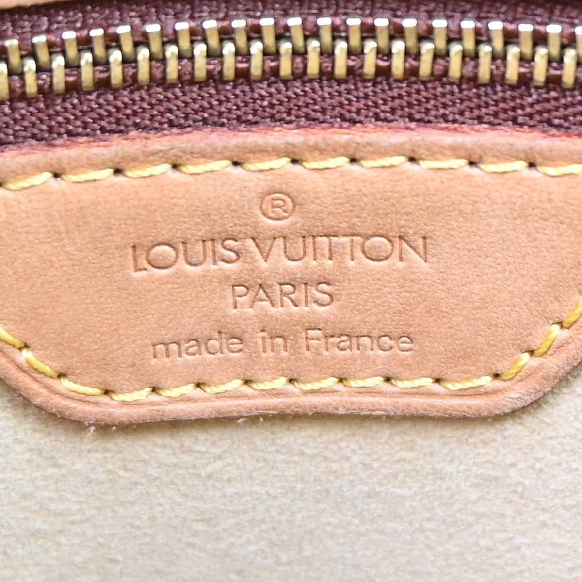 Louis Vuitton Looping Monogram Canvas, Brown, Canvas, Handbag
