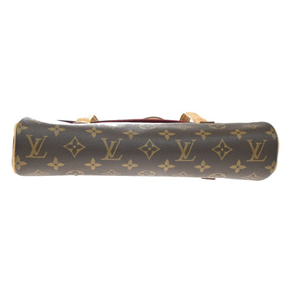Louis Vuitton Sonatine Monogram Canvas, Brown, Canvas, Handbag