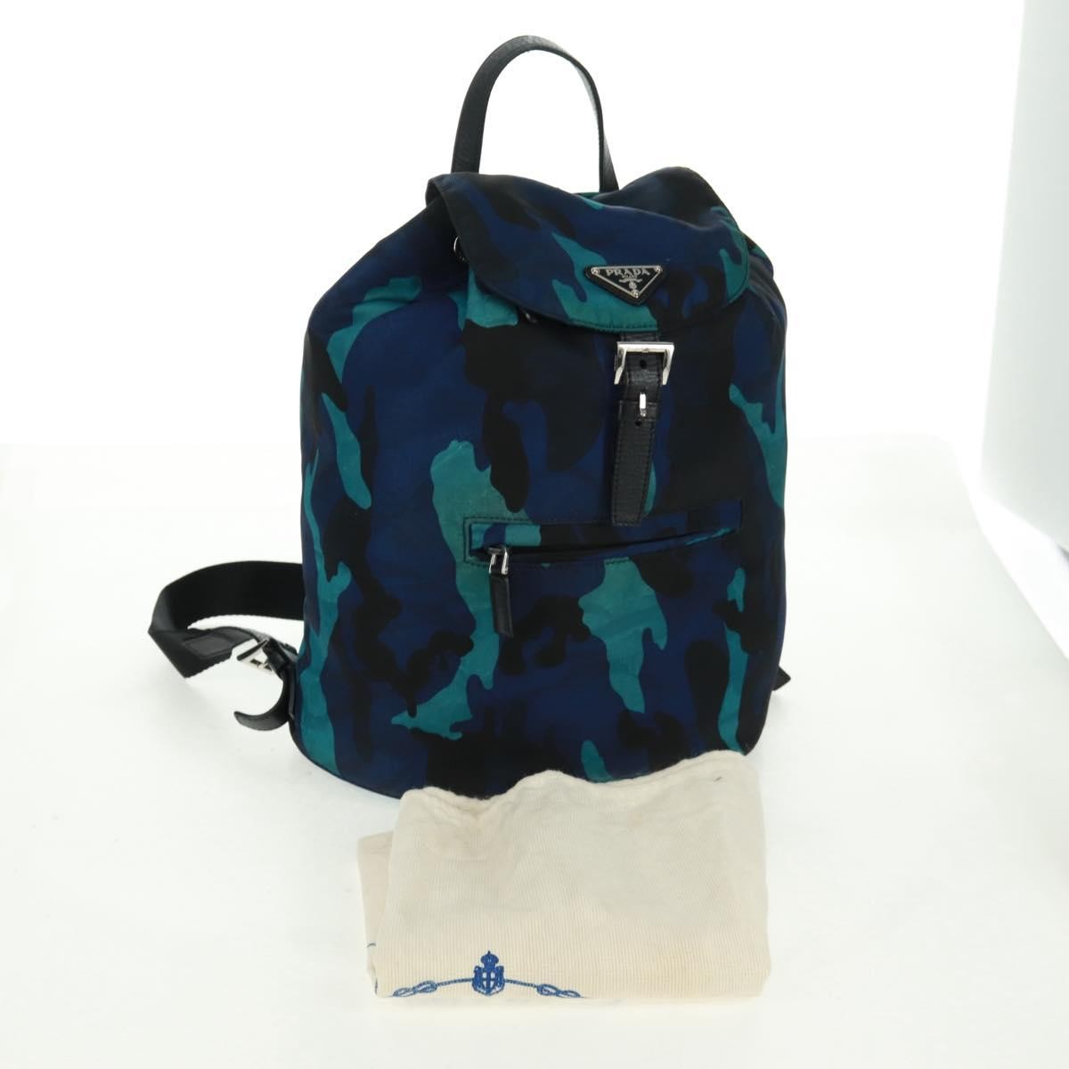 Prada Camouflage Tessuto, Multicolour, Nylon, Tote Bag