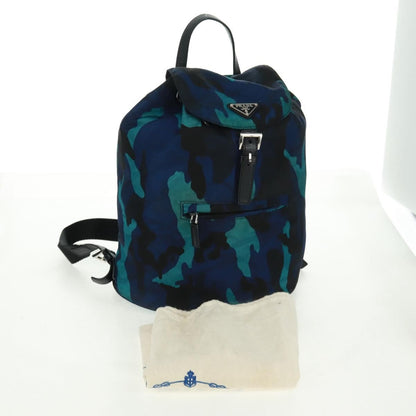 Prada Camouflage Tessuto, Multicolour, Nylon, Tote Bag