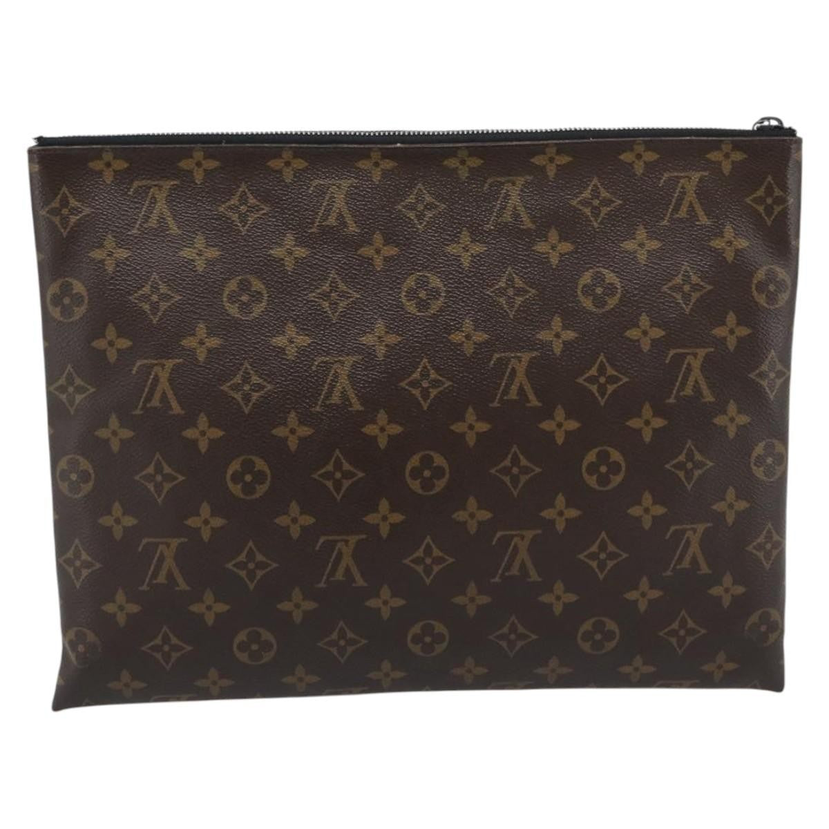 Louis Vuitton Solar Ray A4 Monogram Canvas, Brown, Canvas, Clutch
