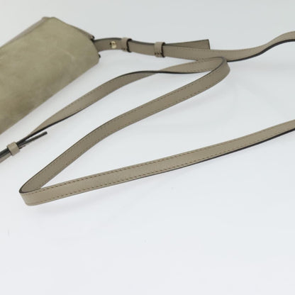 Chloe Faye Leather and Suede, Beige, Leather, Shoulder Bag