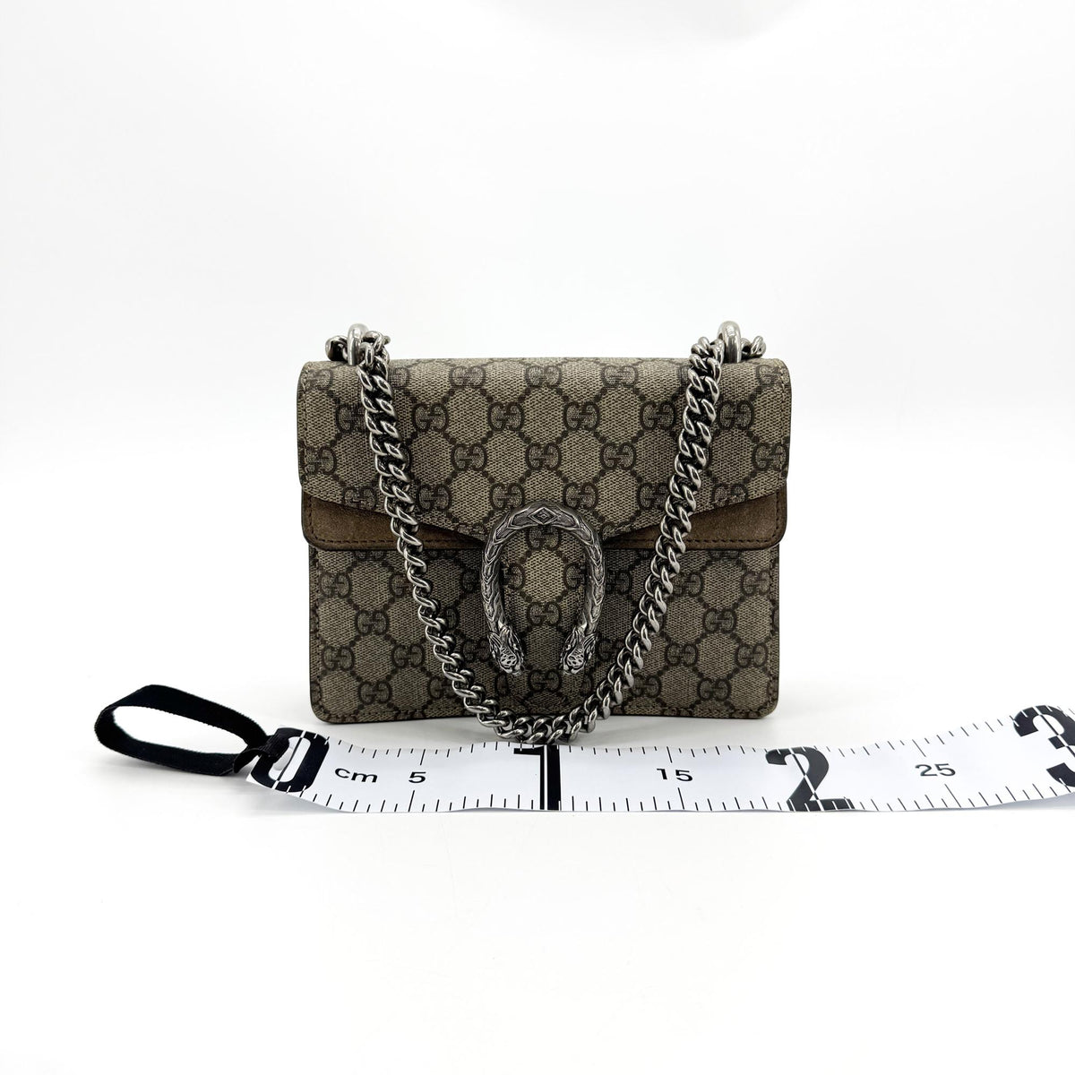 Gucci Dionysus GG Coated Canvas, Brown, Canvas, Handbag