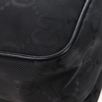 Gucci Off the Grid Messenger GG Econyl, Black, Canvas, Handbag