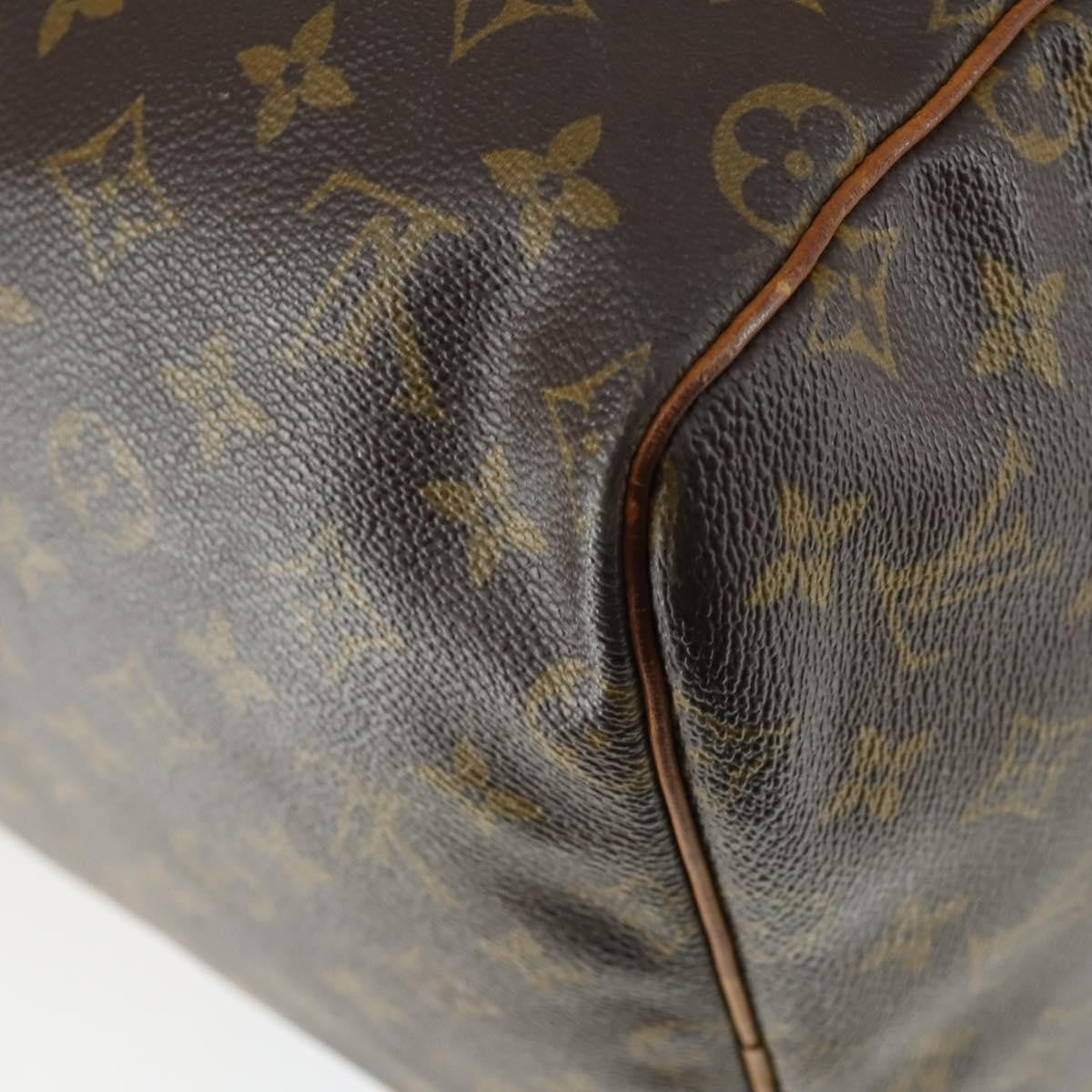 Louis Vuitton Keepall Monogram Canvas, Brown, Canvas, Travel Bag