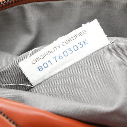 Bottega Veneta Belted Tote Intrecciato Nappa, Red, Leather, Tote Bag