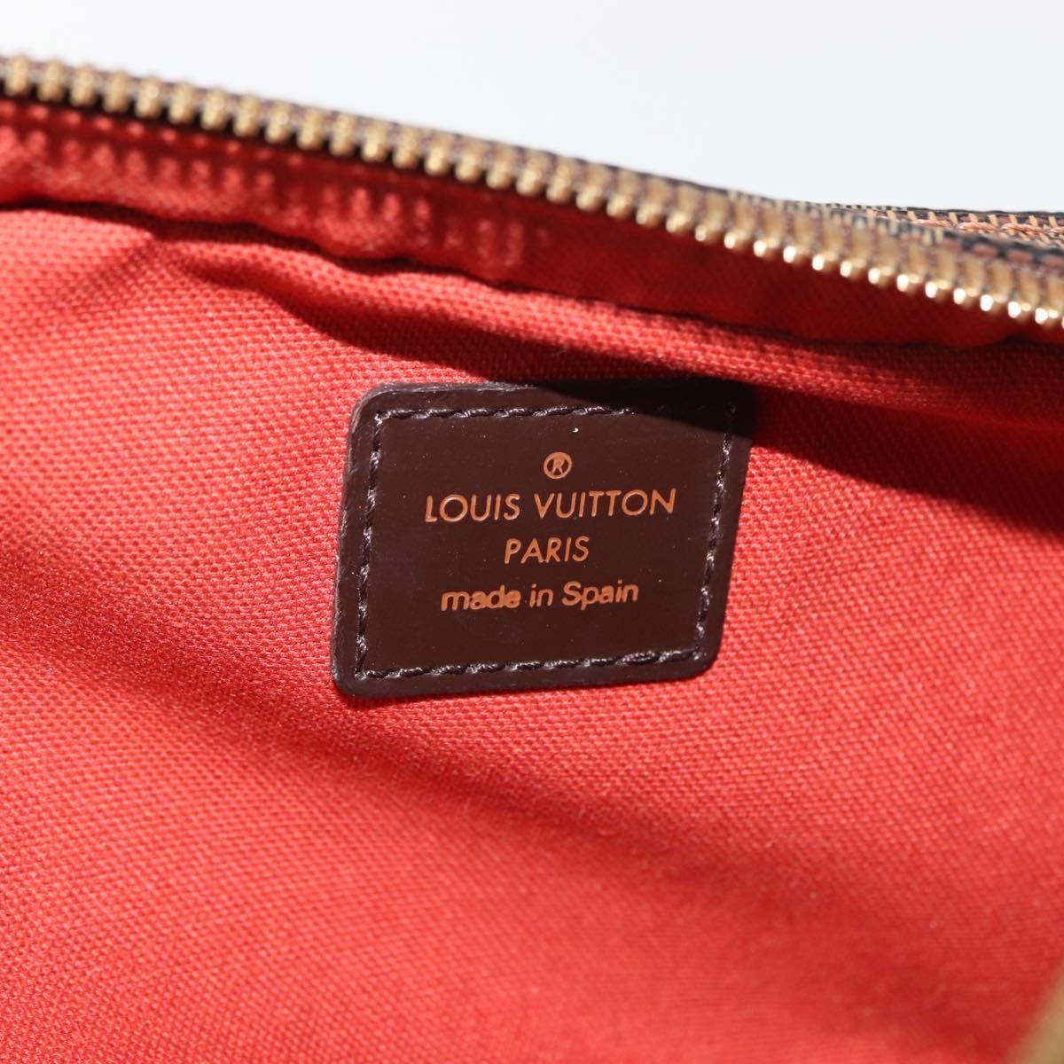 Louis Vuitton Geronimos Waist Damier Ebene, Brown, Canvas, Shoulder Bag