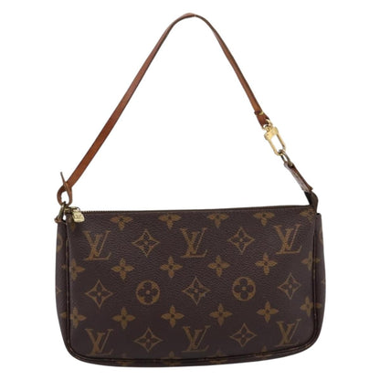 Louis Vuitton Pochette Accessoires NM Monogram Canvas, Brown, Canvas, Clutch