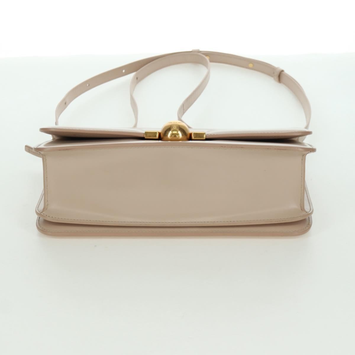 Bottega Veneta BV Classic Textured Calfskin, Beige, Leather, Handbag