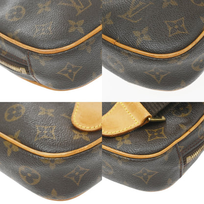 Louis Vuitton Pochette Gange Monogram Canvas, Brown, Canvas, Clutch