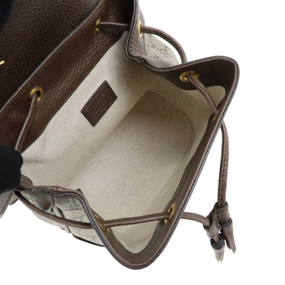 Gucci Ophidia Flap GG Coated Canvas with Leather, Beige, Canvas, Shoulder Bag