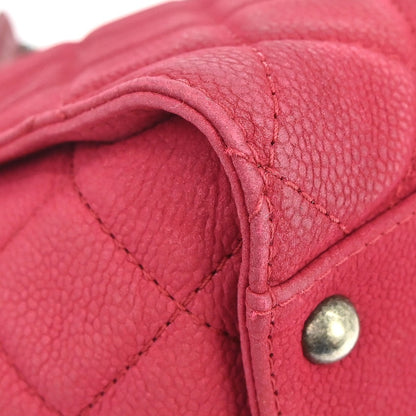 Chanel Reissue Tote Quilted Leather, Red, Leather, Tote Bag