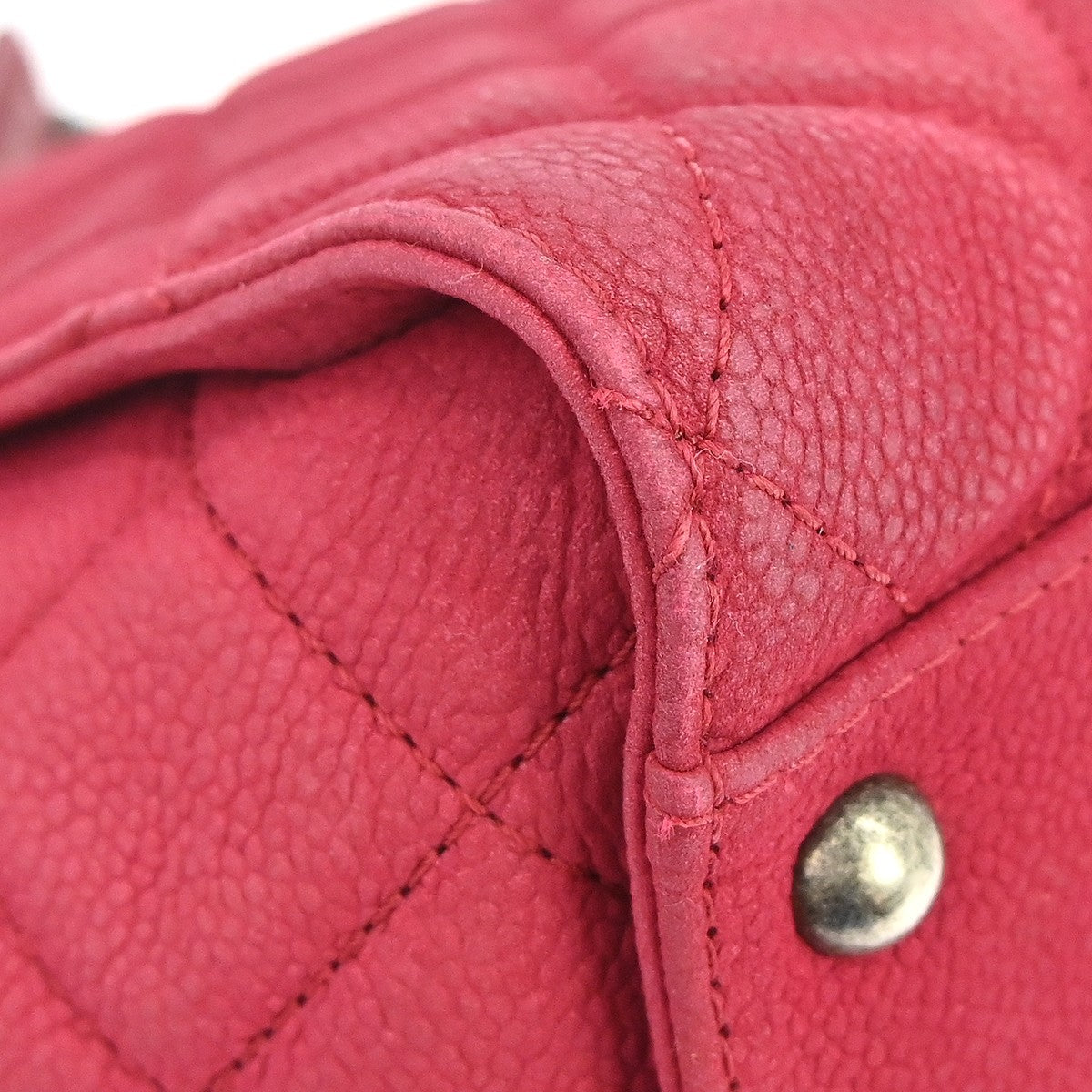 Chanel Reissue Tote Quilted Leather, Red, Leather, Tote Bag