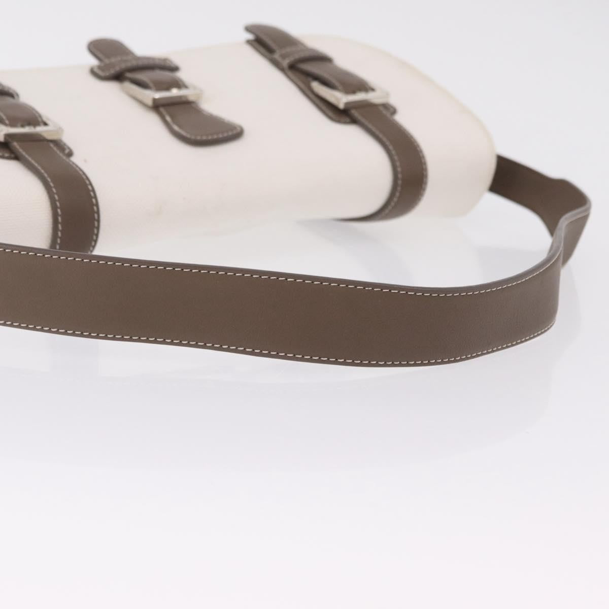 Loewe Shoulder bag Canvas, White, Canvas, Shoulder Bag