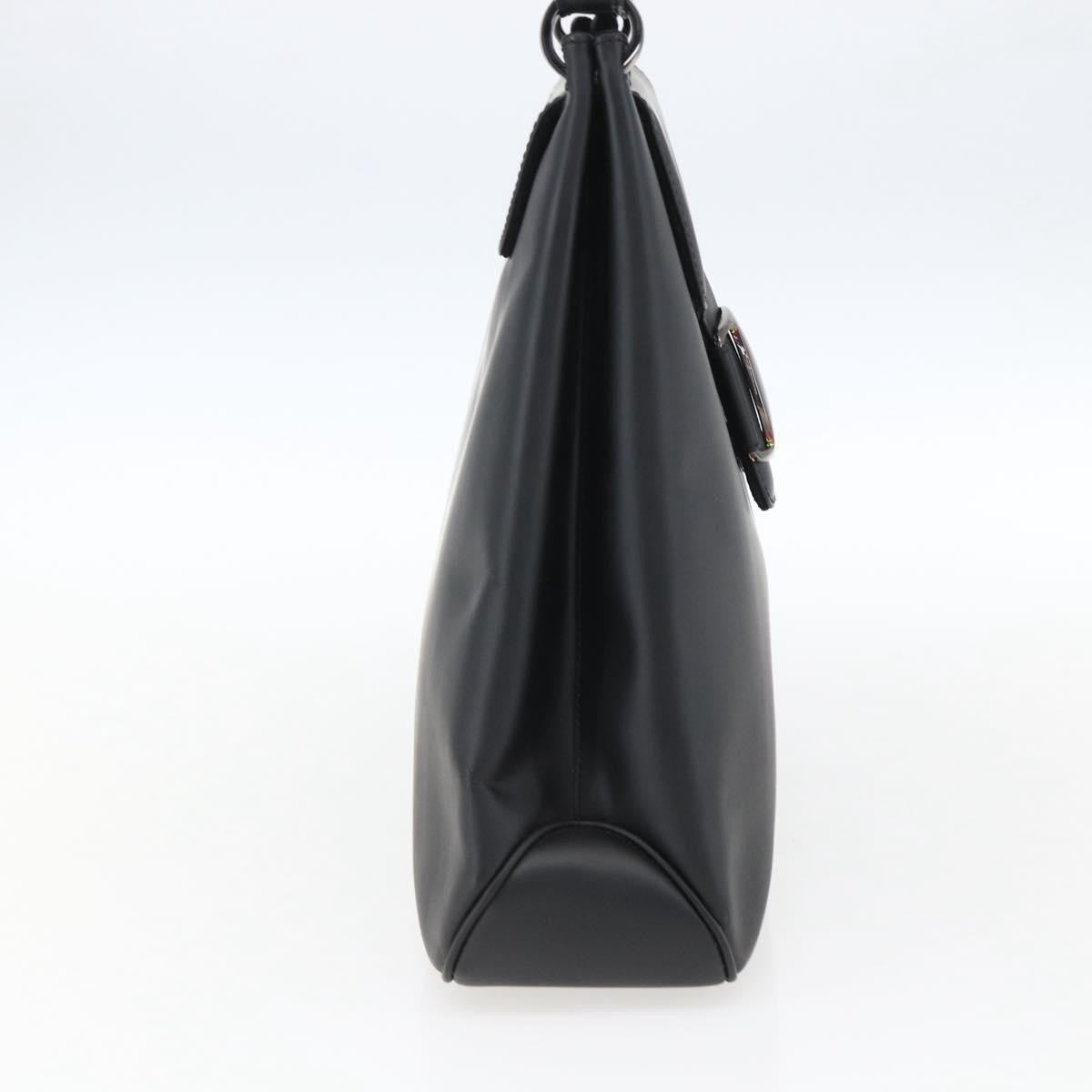 Salvatore Ferragamo Vara Leather, Black, Leather, Shoulder Bag