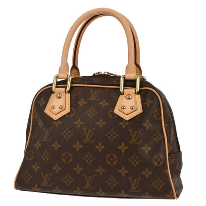 Louis Vuitton Manhattan Monogram Canvas, Brown, Canvas, Handbag