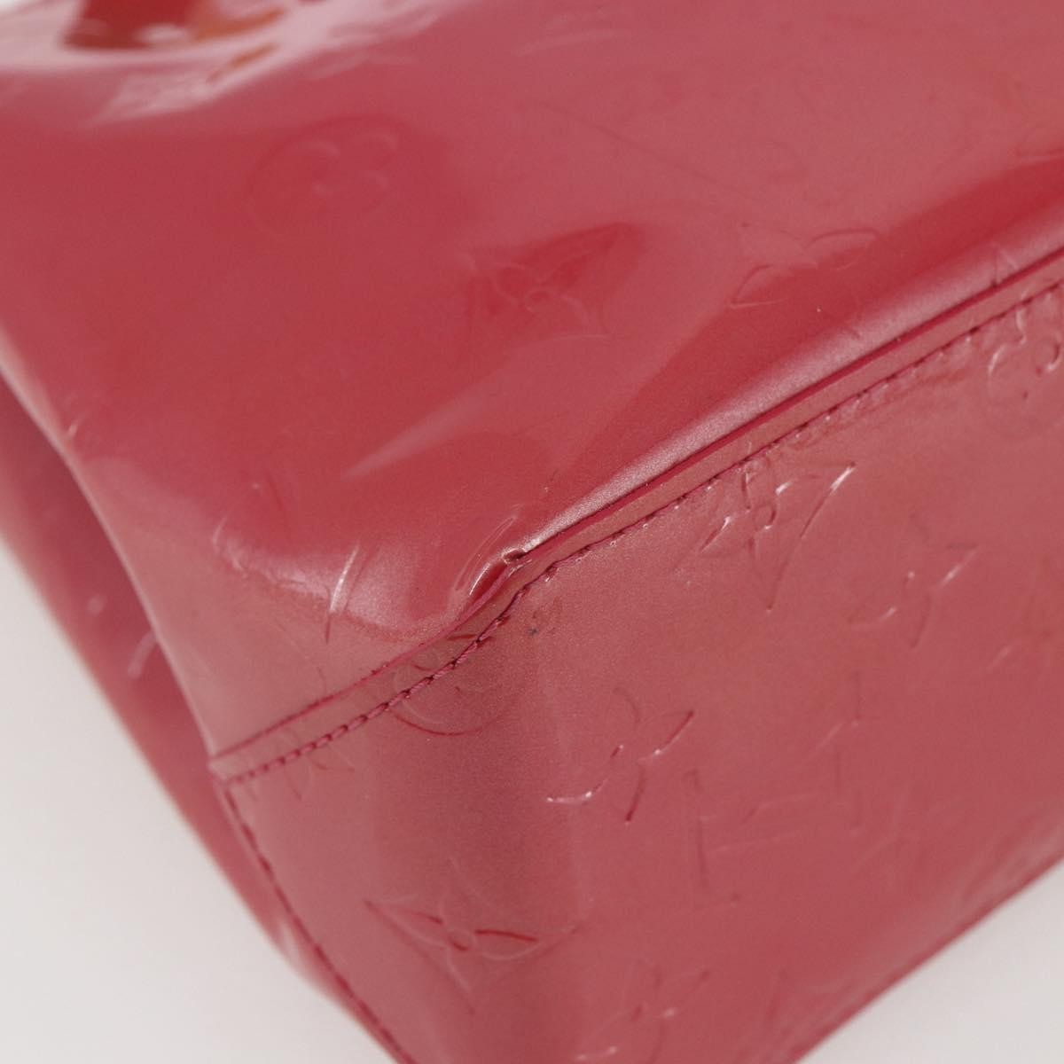 Louis Vuitton Reade Monogram Vernis, Pink, Patent Leather, Handbag