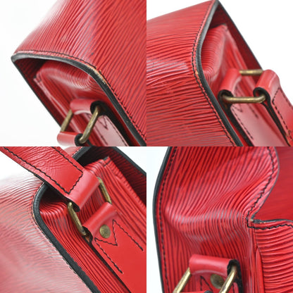 Louis Vuitton Cartouchiere Epi Leather, Red, Leather, Shoulder Bag