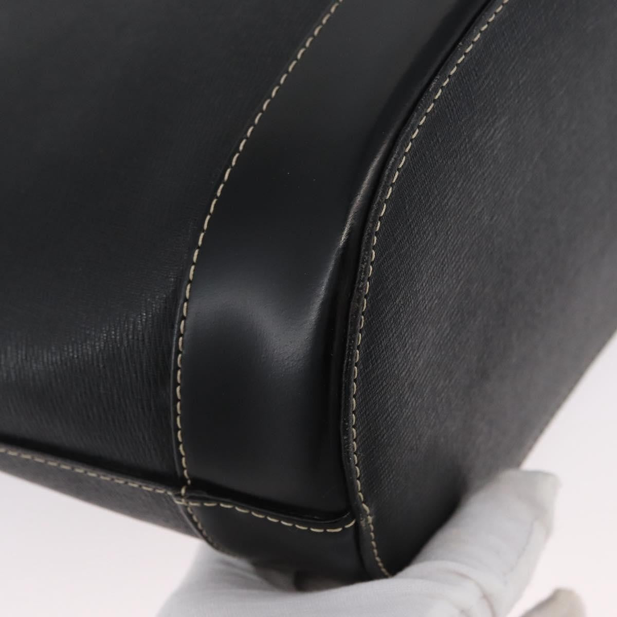 Burberry Vintage Leather, Black, Leather, Tote Bag