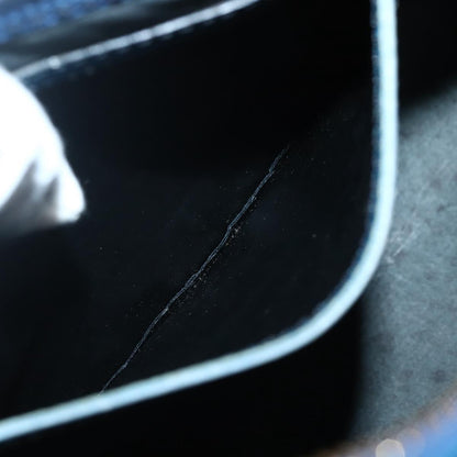 Louis Vuitton Speedy Handbag Epi Leather, BLUE, LEATHER, Handbag