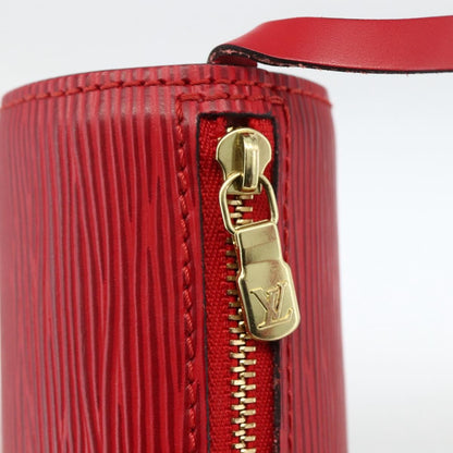 Louis Vuitton Soufflot Pochette Epi Leather, Red, Leather, Clutch