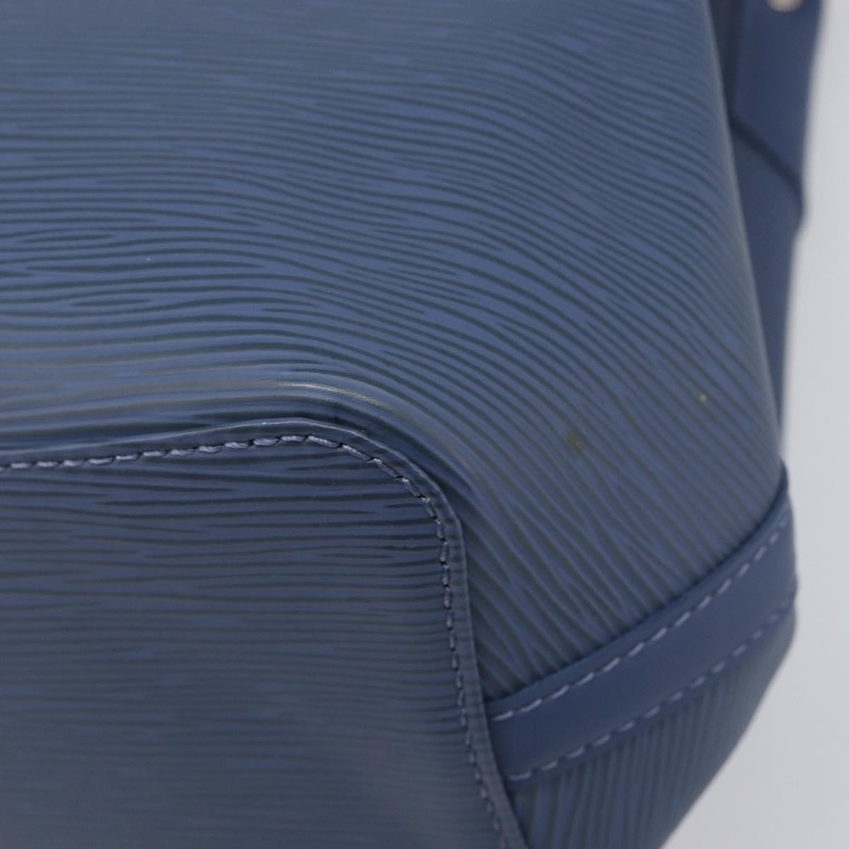 Louis Vuitton Mandara Epi Leather, Blue, Leather, Shoulder Bag