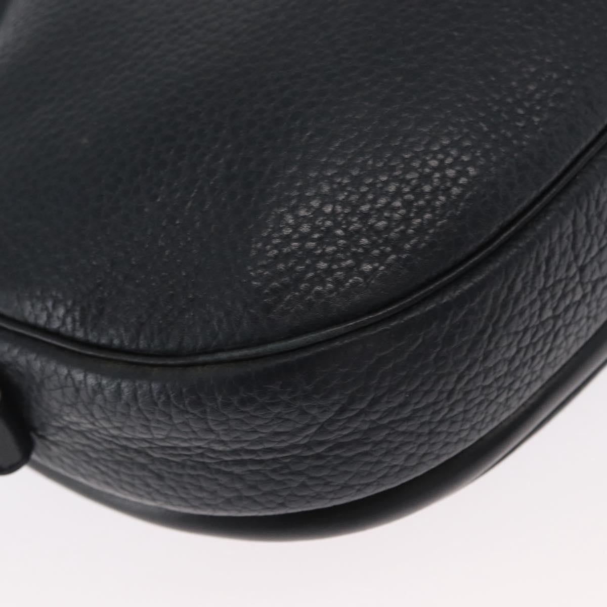 Christian Dior Vintage Leather, Navy, Leather, Shoulder Bag
