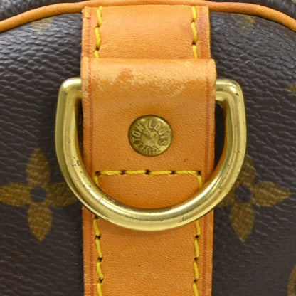 Louis Vuitton Keepall Bandouliere Monogram Canvas, Brown, Canvas, Travel Bag