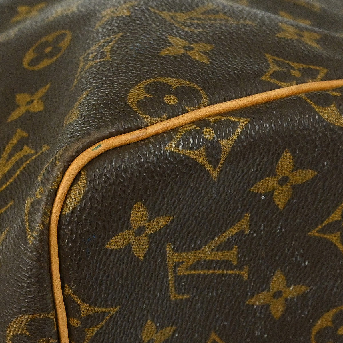 Louis Vuitton Keepall Monogram, Brown, Canvas, Travel Bag
