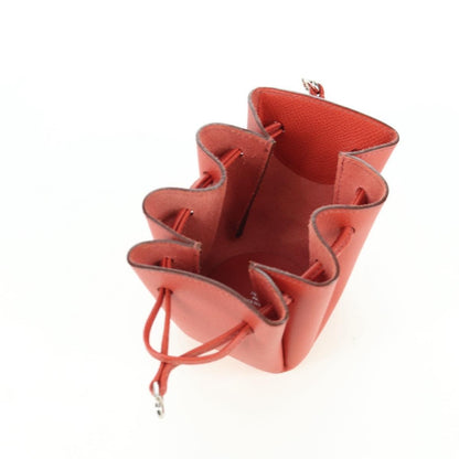 Hermes Vespa Leather, Red, Leather, Clutch