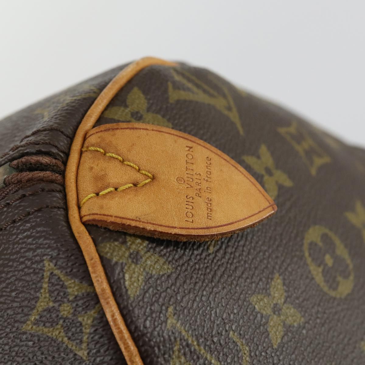 Louis Vuitton Speedy Bandouliere Bag Monogram Canvas, BROWN, CANVAS, Handbag