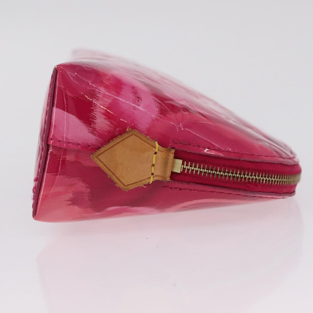 Louis Vuitton Cosmetic Case Limited Edition Monogram Vernis Ikat, Pink, Patent Leather, Toiletry Case