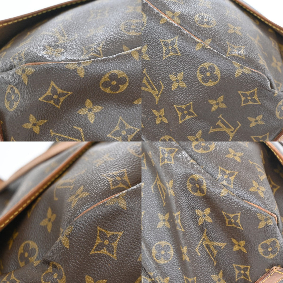 Louis Vuitton Saumur Monogram Canvas, Brown, Canvas, Shoulder Bag
