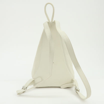 Loewe Anton Sling Leather, White, Leather, Handbag