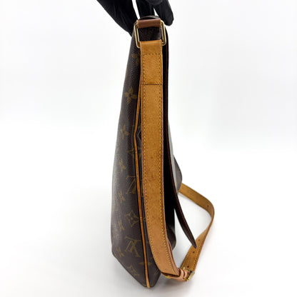Louis Vuitton Musette Salsa Monogram Canvas, Brown, Canvas, Handbag